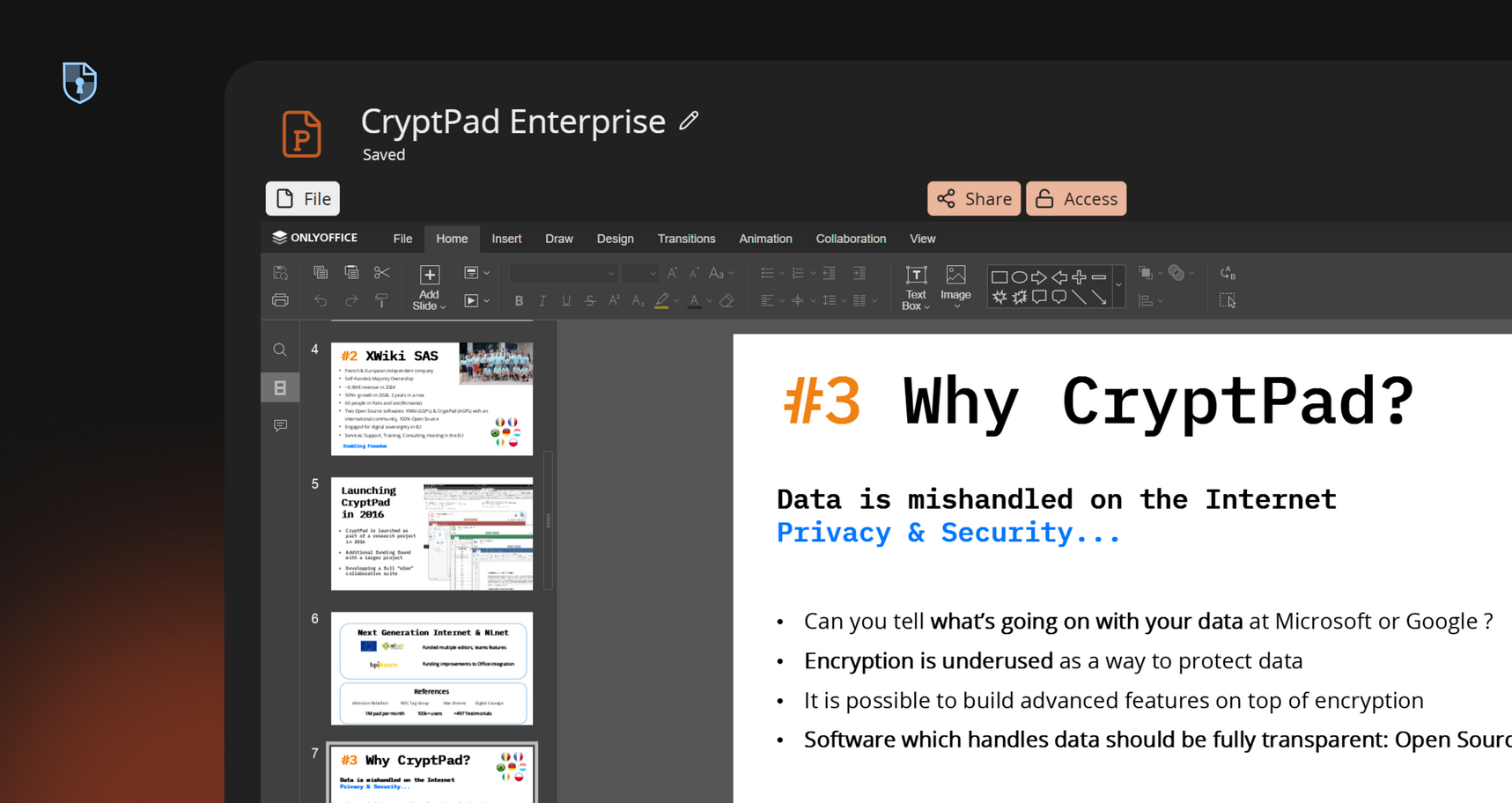 Sleek pitches illustration